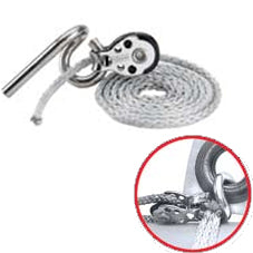 HARKEN DINGHY CLEW HOOK WITH 16mm AIR BLOCK