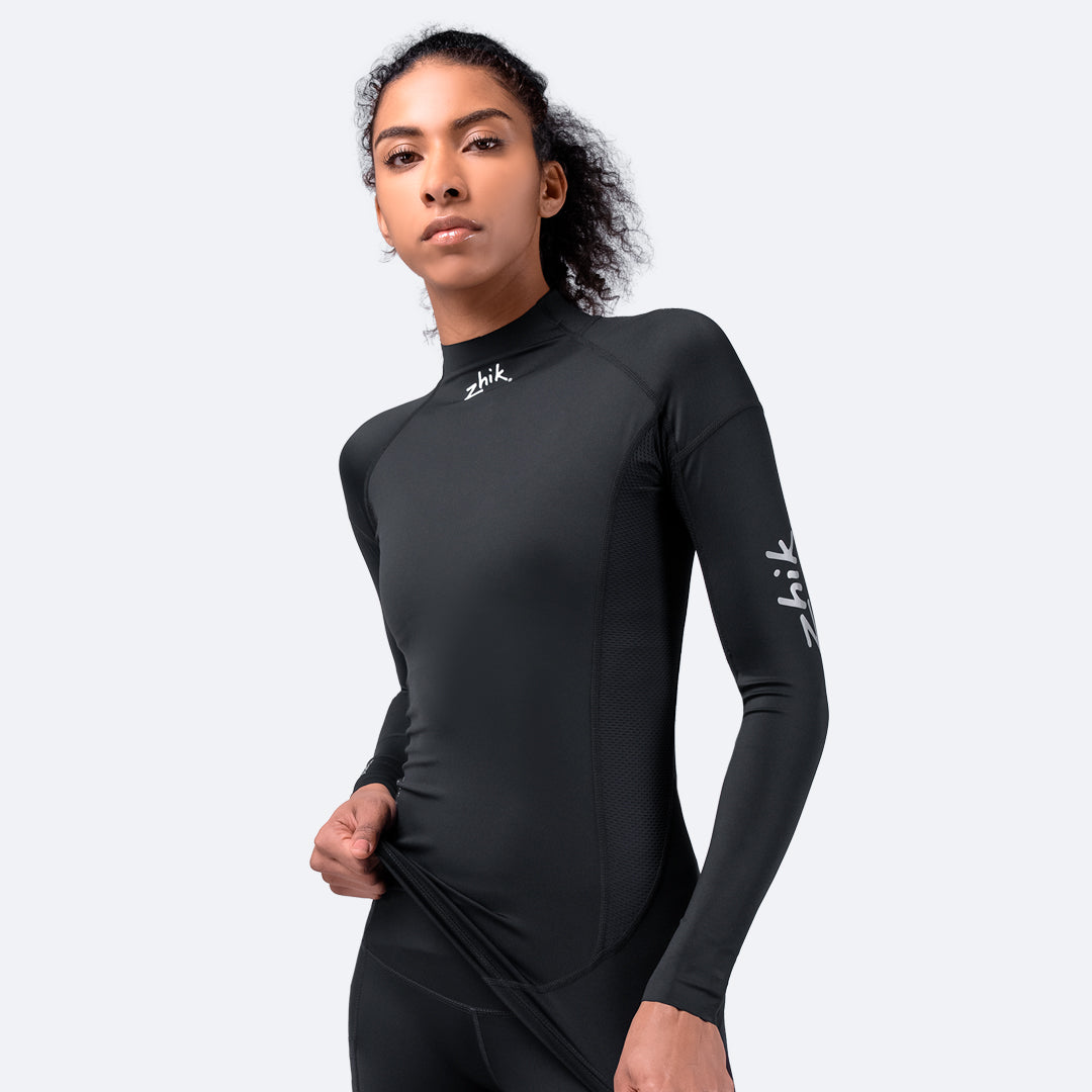 Zhik Womens Eco Spandex UPF50+ Long Sleeve Rash Guard