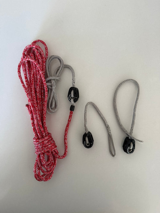 Outhaul System Complete - Harken 18mm Fly Blocks