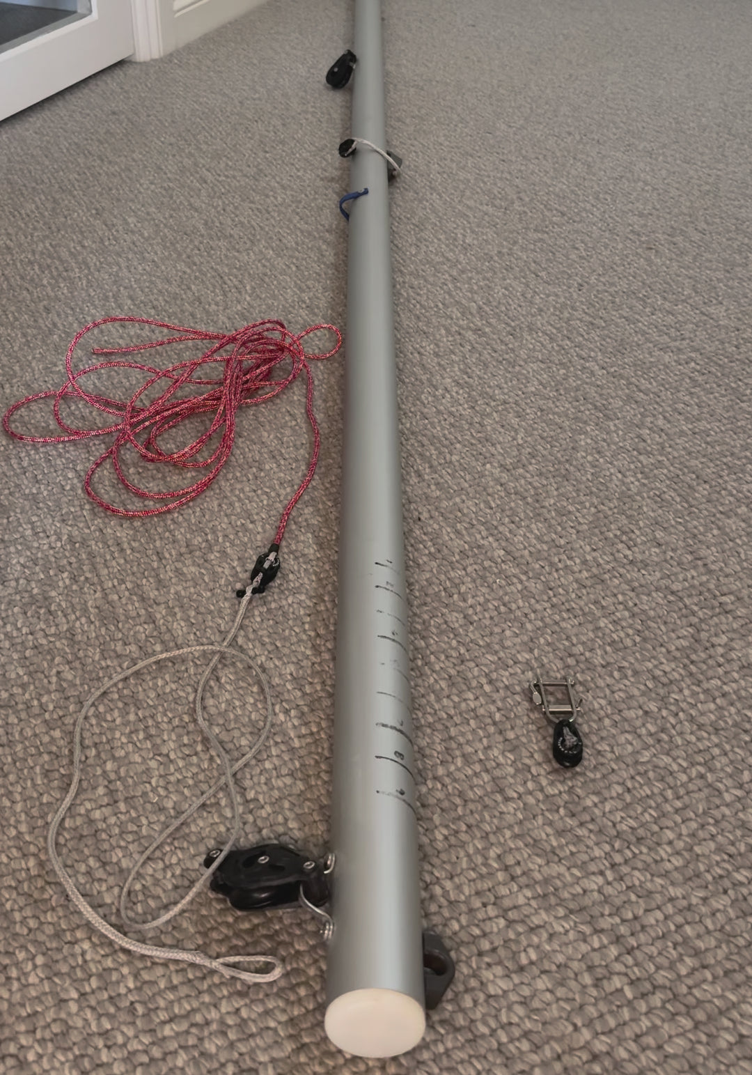 Outhaul System Complete - Harken 18mm Fly Blocks