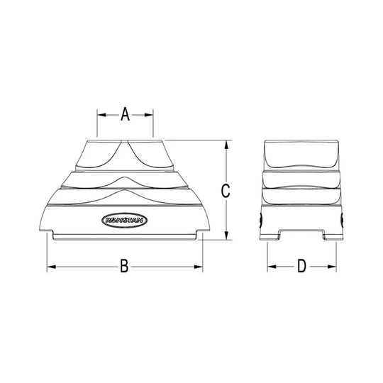 Ronstan Mainsheet Block Stand-Up Boot